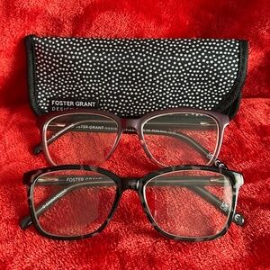 *2* Pairs Foster Grant NWOT Readers +2.0